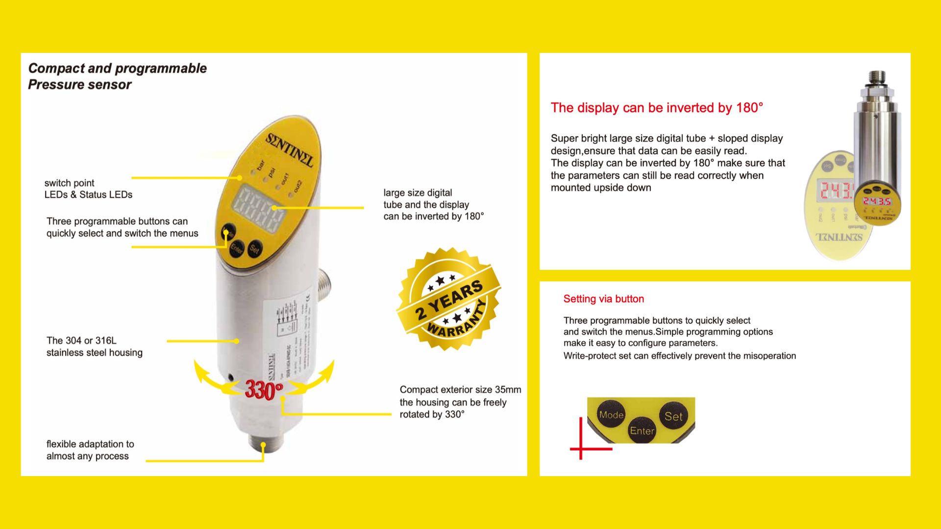 SENTINEL Pressure Sensor